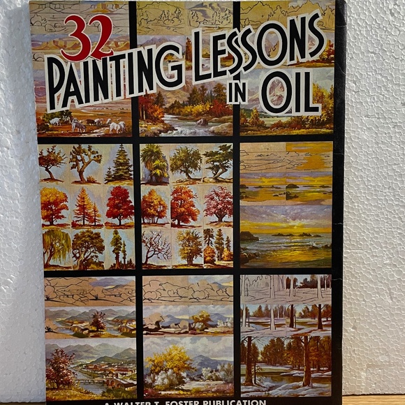 32 Painting Lessons in Oil Walter T Foster Bela Jan Bodo Vintage Art Instruction - Picture 2 of 9